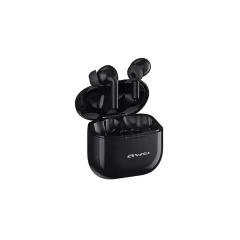   Awei T1 PRO bluetooth fülhallgató SZTEREO (v5.3, TWS, mikrofon, IPX6 vízálló + töltőtok) FEKETE (T1_PRO_B)