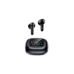   Awei TP97 bluetooth fülhallgató SZTEREO (v5.4, TWS, mikrofon, zajszűrő, érintőkijelző + töltőtok) FEKETE (TP97_B)