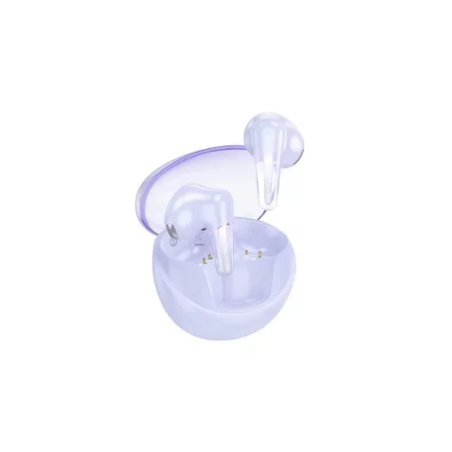 Hoco EW202 bluetooth fülhallgató SZTEREO (v5.4, TWS, mikrofon + töltőtok) LILA (EW202_PURPLE)