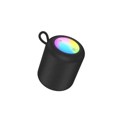 Hoco bluetooth hordozható hangszóró (v5.4, 5W TF/microSD kártyaolvasó, FM rádió, AUX) FEKETE (HC30)
