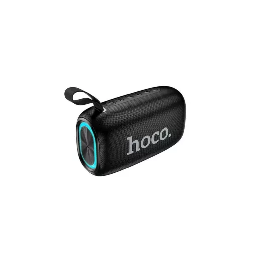 Hoco HC25 bluetooth hordozható hangszóró (v5.2, 2x10W, TF/microSD kártyaolvasó, FM rádió, AUX) FEKETE (HC25_B)