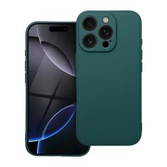 iPhone 16 PRO készülékhez tok matt sötétzöld