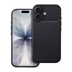 iPhone 17 készülékhez Carbon Premium tok fekete