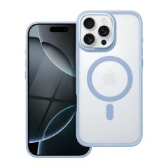   iPhone 16 PRO MAX készülékhez tok Matte Mag Cover, kompatibilis MagSafe, kék