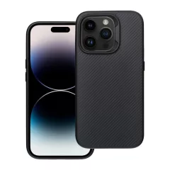   iPhone 14 Pro készülékhez Carbon Elite Mag Cover tok MagSafe kompatibilis fekete