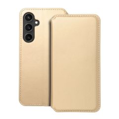 DUAL POCKET könyvtok Samsung S23 FE készülékhez arany