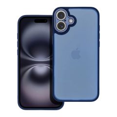 VARIETE tok iPhone 16 Plus készülékhez tengerészkék