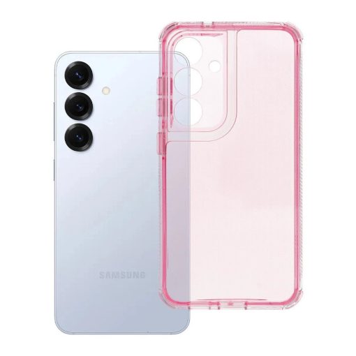 Matrix Clear tok Samsung S25 készülékhez púderrózsaszín
