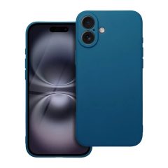iPhone 16 PLUS készülékhez tok matt kék