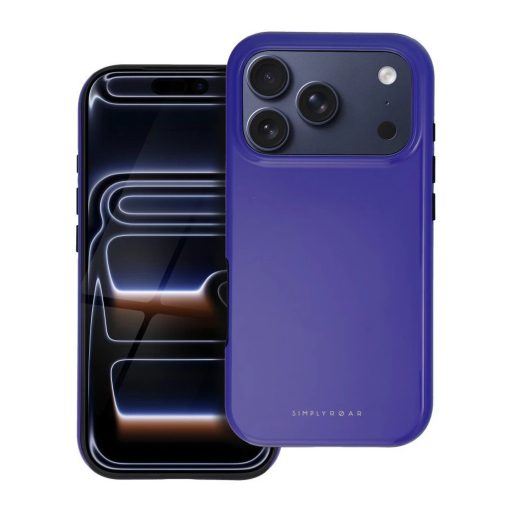 ROAR case RAINBOW BUMPER MagSafe-kompatibilis tok iPhone 15 Pro Max készülékhez lila