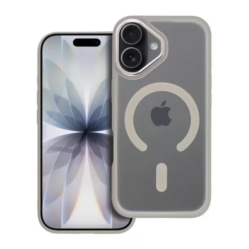 Matte Mag Cover tok iPhone 17 készülékhez MagSafe-kompatibilis titán