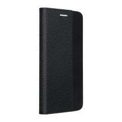SENSITIVE könyvtok Samsung S25 Plus készülékhez fekete