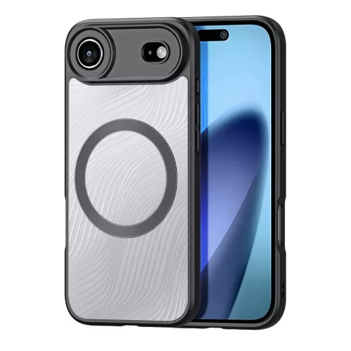 DUX DUCIS AIMO MAG MagSafe-kompatibilis tok iPhone 17 Air készülékhez, fekete