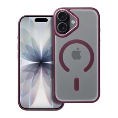   iPhone 17 készülékhez Matte Mag Cover tok MagSafe-kompatibilis piros