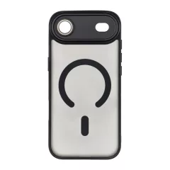   iPhone 17 készülékhez AIR Variete Mag Cover MagSafe-kompatibilis tok, fekete