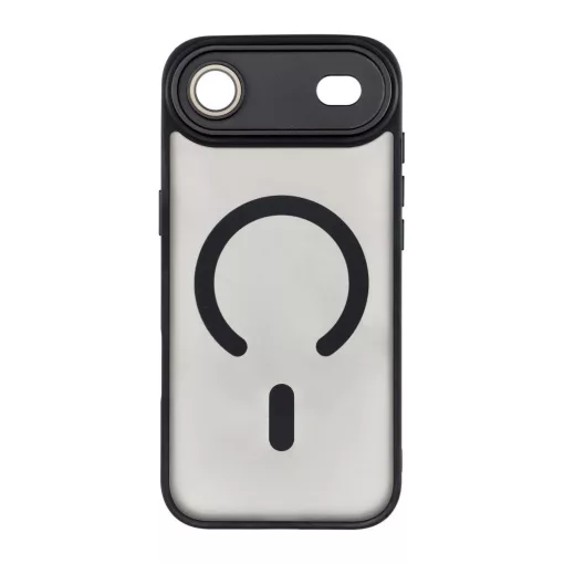 iPhone 17 készülékhez AIR Variete Mag Cover MagSafe-kompatibilis tok, fekete