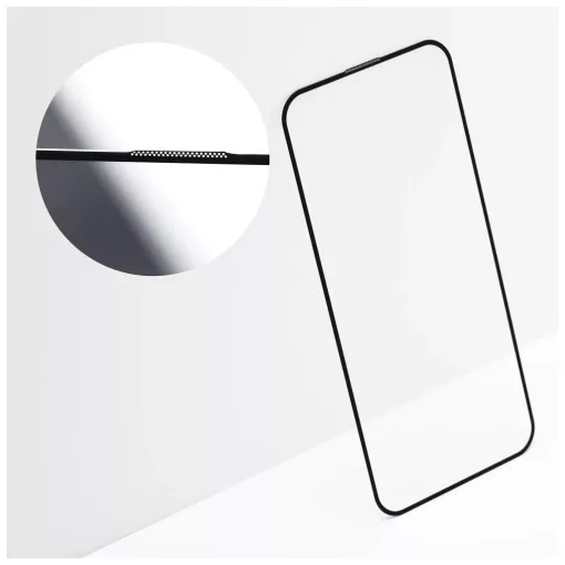 OG 6D Premium Glass üvegfólia iPhone 12 Pro Max készülékhez fekete