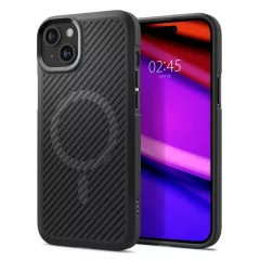   Spigen Core Armor Mag tok iPhone 15 Plus készülékhez MagSafe-kompatibilis matt fekete