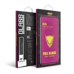   OG 6D Premium Glass üvegfólia iPhone 14 Pro készülékhez fekete