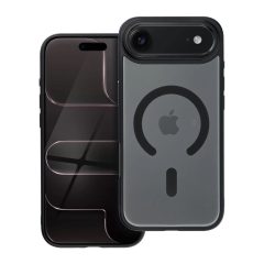   iPhone 17 készülékhez AIR Matte Mag Cover tok, MagSafe-kompatibilis, fekete