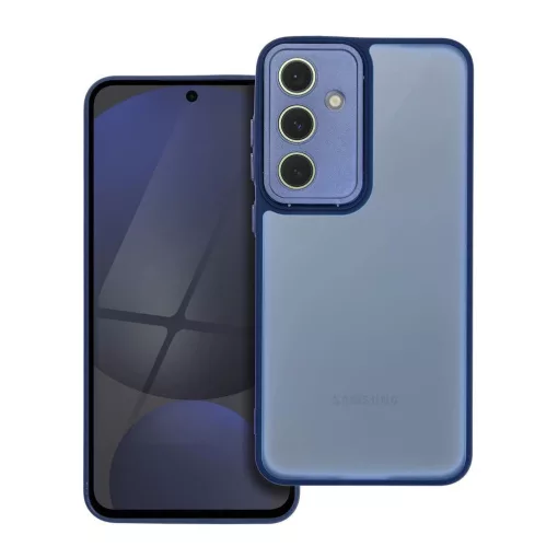 VARIETE tok SAMSUNG S24 FE készülékhez tengerészkék