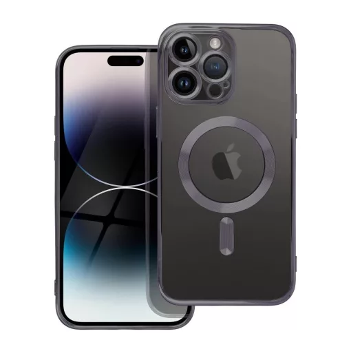 iPhone 17 PRO készülékhez Electro Mag tok, MagSafe-kompatibilis, fekete