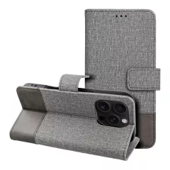 GOMMA Book tok Samsung S25 Edge készülékhez szürke