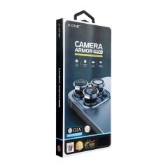   X-ONE Sapphire Camera Armor Pro kameravédő iPhone 16e/17e készülékhez ezüst