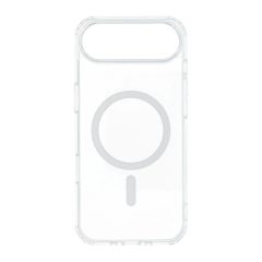   iPhone 17 készülékhez AIR Drop Glue Colorful Ring Mag Cover tok MagSafe-kompatibilis fehér