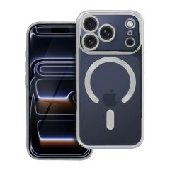   iPhone 17 PRO készülékhez Electro Mag tok MagSafe kompatibilis ezüst