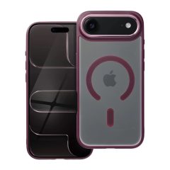   Matte Mag Cover tok iPhone 17 AIR készülékhez MagSafe-kompatibilis piros