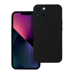   iPhone 13 készülékhez szilikon MagSafe-kompatibilis tok, fekete