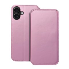   DUAL POCKET könyvtok iPhone 16 Plus készülékhez világos rózsaszín