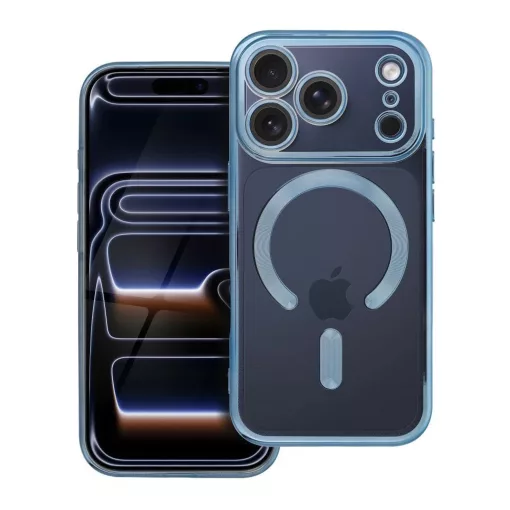 iPhone 17 PRO készülékhez Electro Mag Cover tok MagSafe-kompatibilis kék