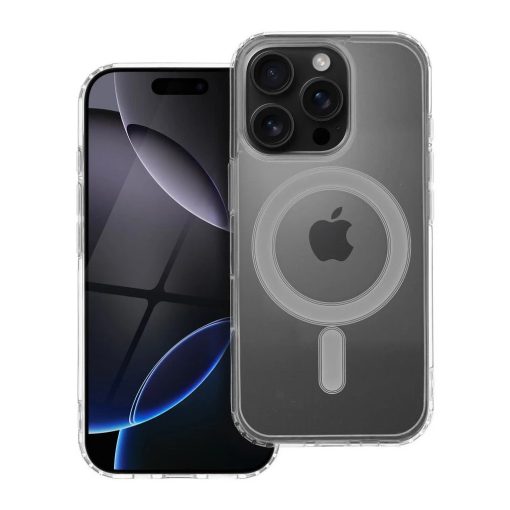 iPhone 16 Pro készülékhez tok Clear Mag Cover (STR) MagSafe-kompatibilis átlátszó