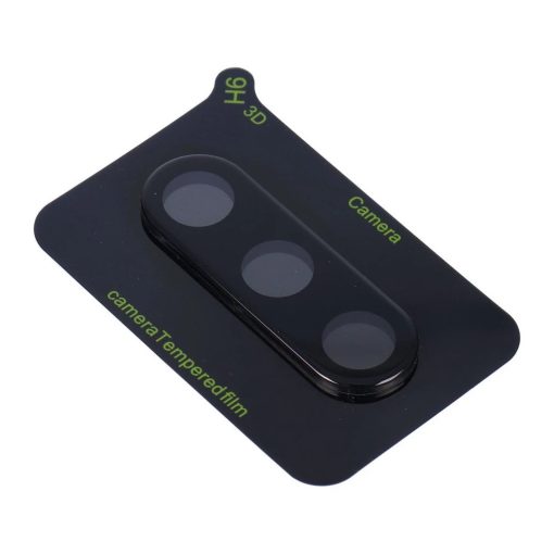 5D teljes ragasztású kamera edzett üveg Samsung Galaxy S24 Plus készülékhez fekete