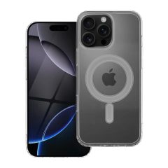   iPhone 16 Pro Max készülékhez tok Mag Cover (STR) kompatibilis MagSafe átlátszó