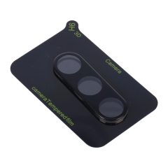  5D Full Glue kamera üvegfólia Samsung Galaxy S24 készülékhez fekete