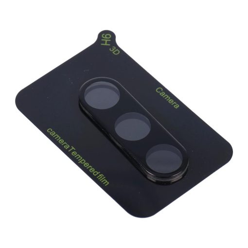 5D Full Glue kamera üvegfólia Samsung Galaxy S24 készülékhez fekete