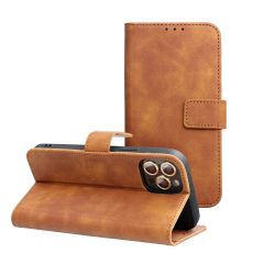 TENDER könyvtok iPhone 17 Pro készülékhez barna