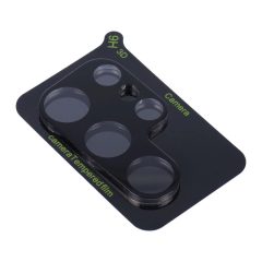   5D Full Glue kamera lencsevédő edzett üveg Samsung Galaxy S24 Ultra készülékhez fekete