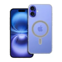   Clear Mag Cover (MID) tok iPhone 16 PLUS készülékhez, MagSafe-kompatibilis, átlátszó