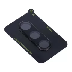   5D teljes ragasztású kamera lencsevédő edzett üveg Samsung Galaxy S23 Plus készülékhez fekete