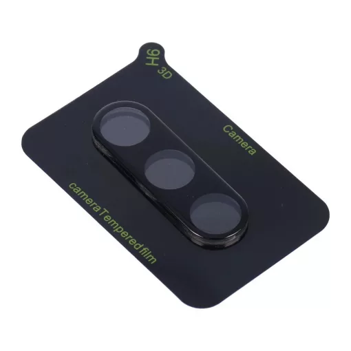 5D teljes ragasztású kamera lencsevédő edzett üveg Samsung Galaxy S23 Plus készülékhez fekete