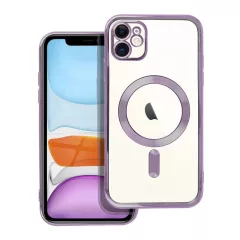   Electro Mag Cover tok iPhone 11 készülékhez MagSafe-kompatibilis lila