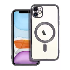   iPhone 11 készülékhez Electro Mag Cover MagSafe-kompatibilis tok, fekete