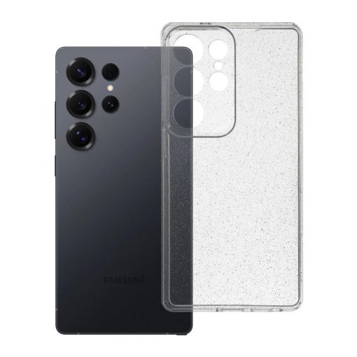 Samsung S25 Ultra készülékhez Clear Case Blink tok, 2 mm, átlátszó