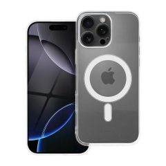   iPhone 16 Pro Max készülékhez Mag Cover 2 mm-es tok, MagSafe-kompatibilis, kameravédelemmel, átlátszó