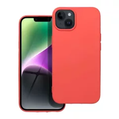 Szilikon tok iPhone 14 készülékhez barackszínű