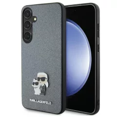   KARL LAGERFELD SAFFIANO KC PIN tok Samsung S24 Plus készülékhez KLHCS24MPSAKCMPG szürke